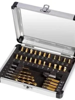 Sonderaktion Titan Schrauberbit- und Bohrersatz 30-teilig im Alucase